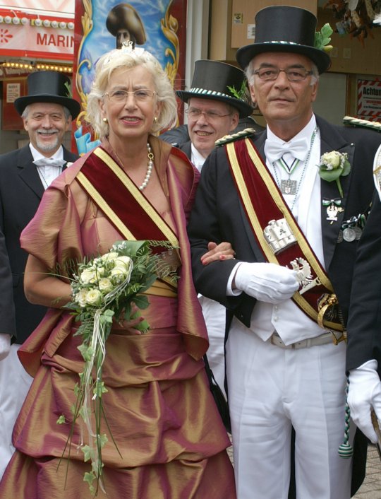 Königspaar 2009/2010 Bernhard IV. und Antonie I. Kemper