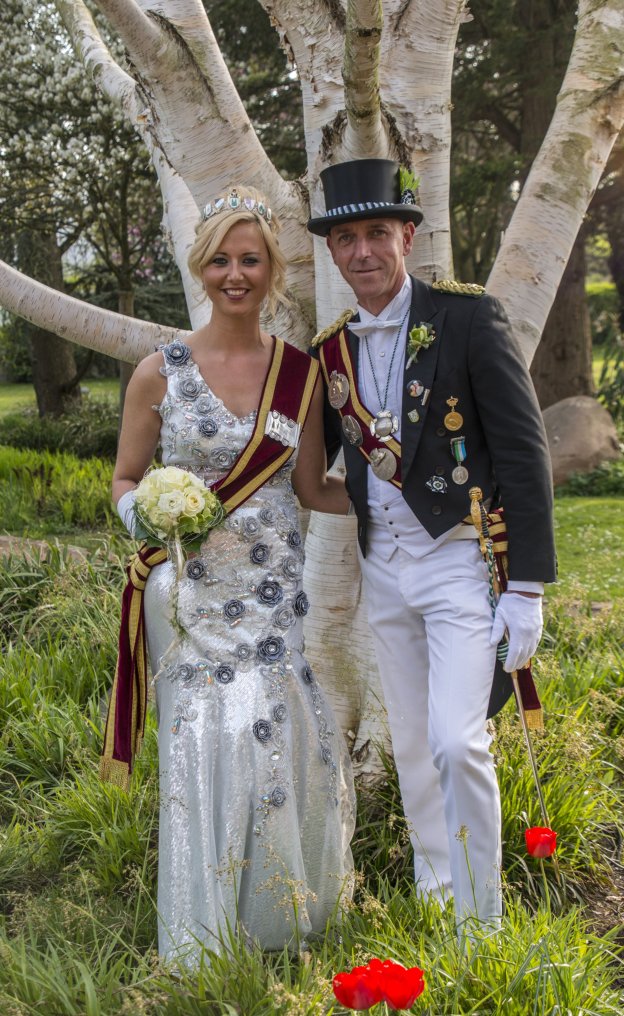 Königspaar 2014/2015 Frank II. und Daniela I.